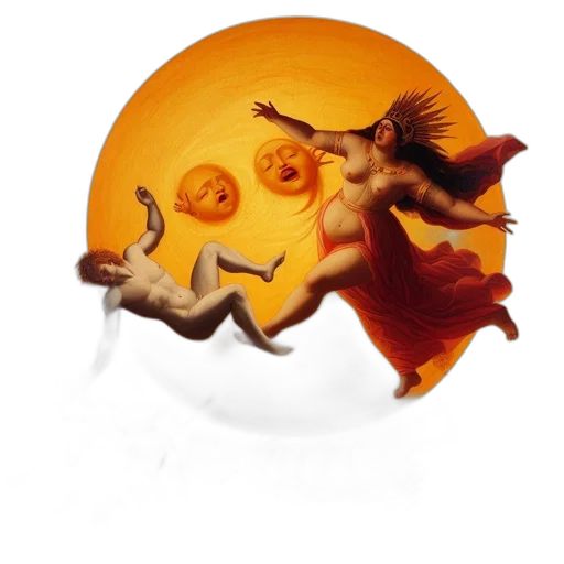 dragon, creature, mask, animal transparent PNG cut-out