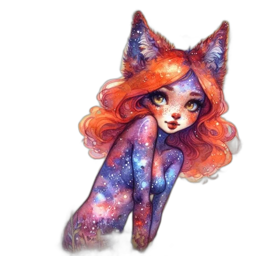 staff, dress, fantasy art, watercolor transparent PNG cut-out