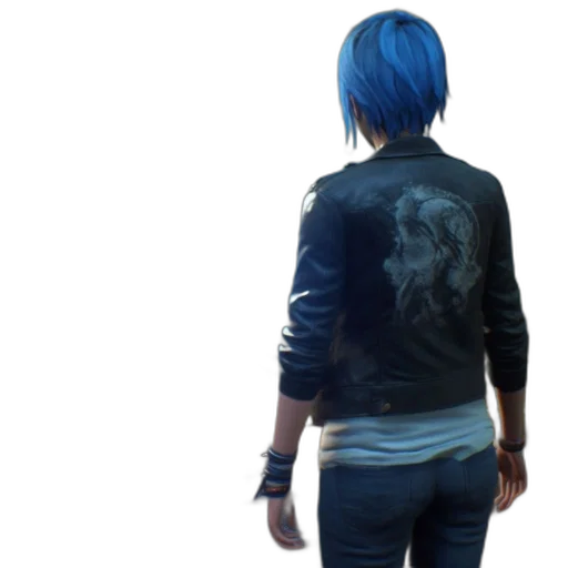 jacket, concept art, 3d render, photorealistic transparent PNG cut-out