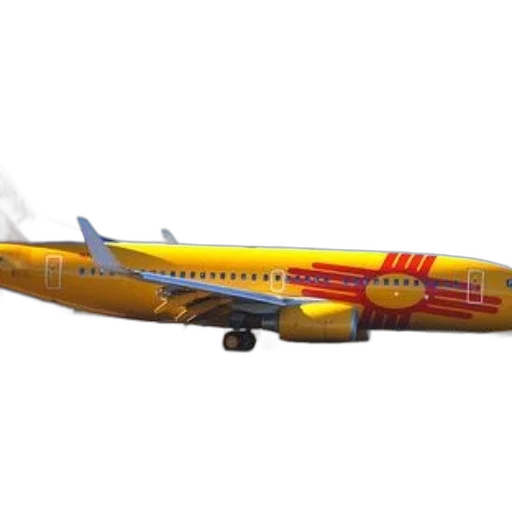 3d render, photorealistic, yellow, southwest transparent PNG cut-out