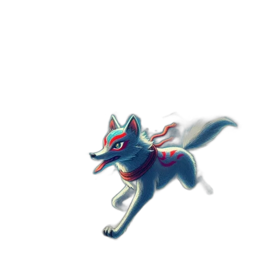 creature, animal, staff, weapon transparent PNG cut-out