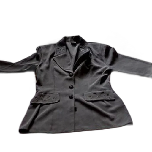 jacket, dress, staff, 3d render transparent PNG cut-out