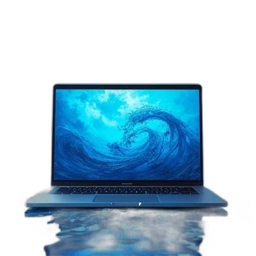 staff, underwater, blue, picture transparent PNG cut-out