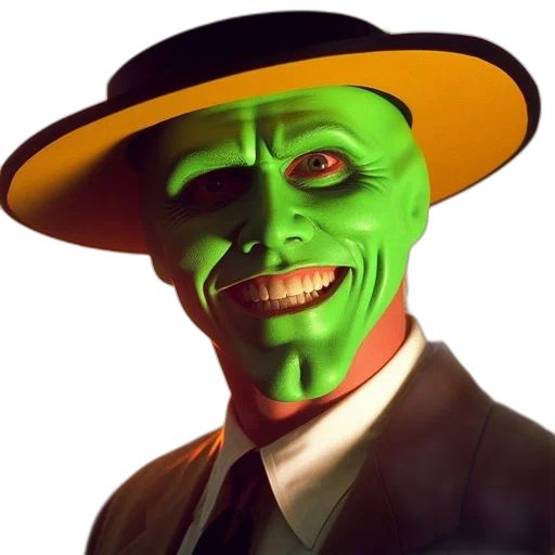 mask, face, hat, staff transparent PNG cut-out