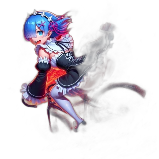 dress, staff, robot, dragon transparent PNG cut-out