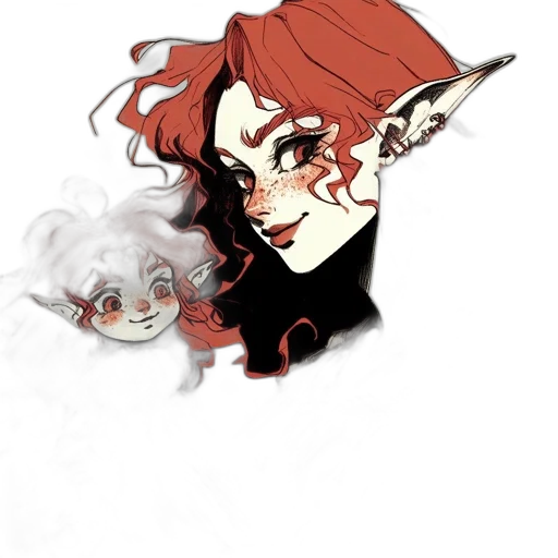 staff, creature, mask, concept art transparent PNG cut-out