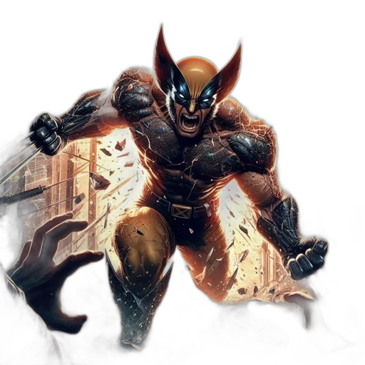 creature, mask, animal, weapon transparent PNG cut-out