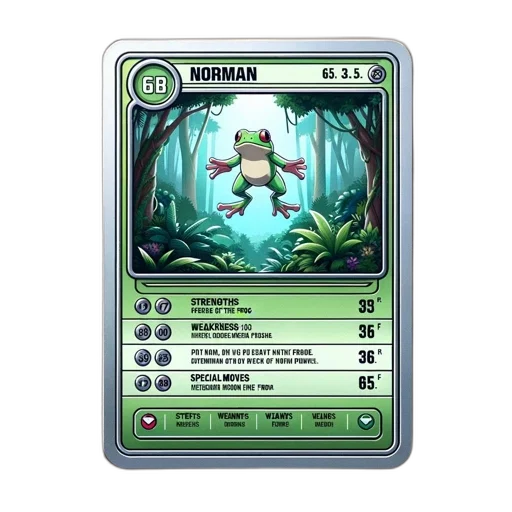 creature, concept art, forest, green transparent PNG cut-out