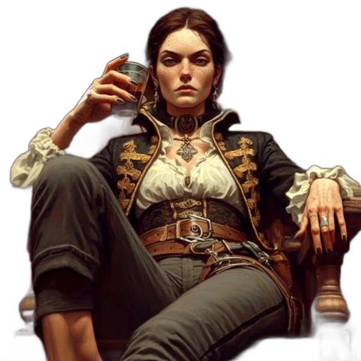 jacket, face, concept art, fantasy art transparent PNG cut-out