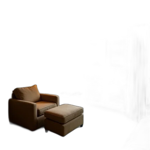furniture, shoes, 3d render, photorealistic transparent PNG cut-out