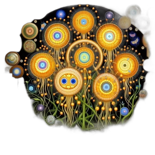 jewelry, flower, crown, staff transparent PNG cut-out