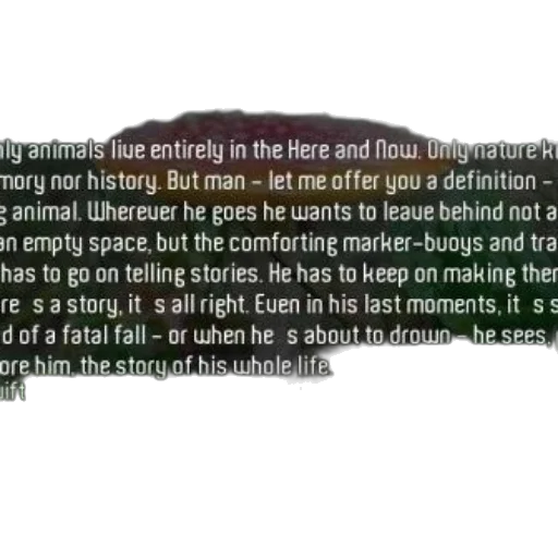 mushroom, quote, about, storytelling transparent PNG cut-out