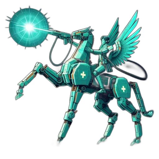 dragon, robot, animal, creature transparent PNG cut-out