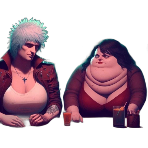 jacket, concept art, 3d render, cyberpunk transparent PNG cut-out