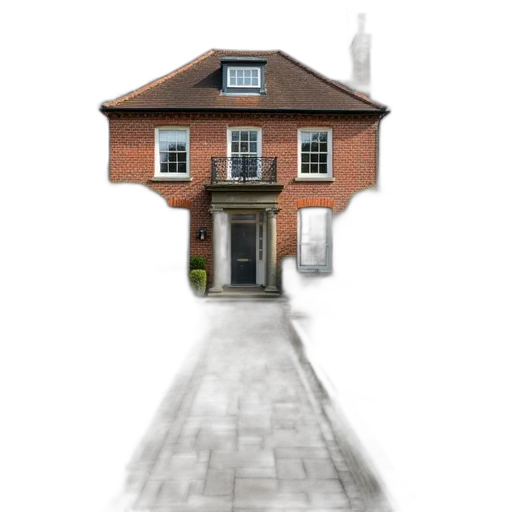 building, 3d render, photorealistic, concept art transparent PNG cut-out