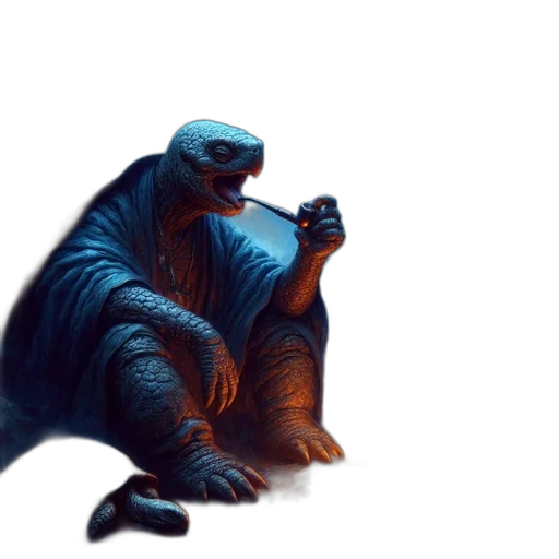 creature, animal, dragon, concept art transparent PNG cut-out