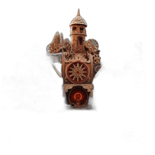 staff, weapon, crown, robot transparent PNG cut-out
