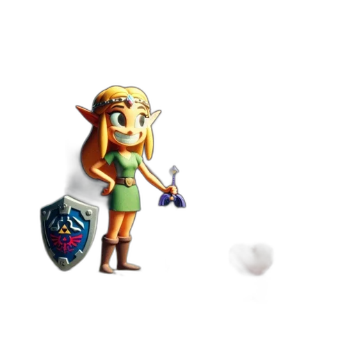 sword, weapon, staff, crown transparent PNG cut-out