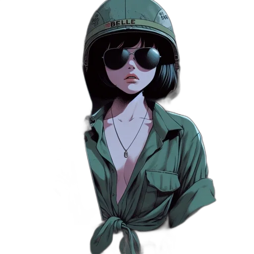 jacket, hat, dress, mask transparent PNG cut-out