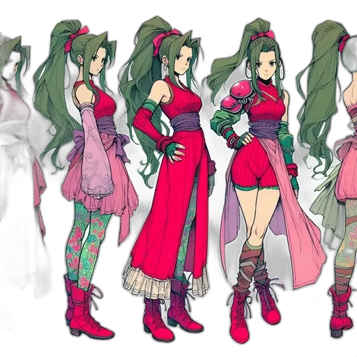 dress, concept art, fantasy art, anime transparent PNG cut-out