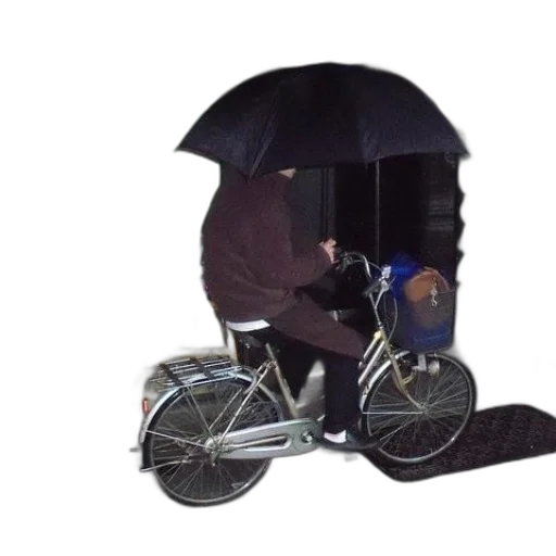 umbrella, jacket, car, robot transparent PNG cut-out