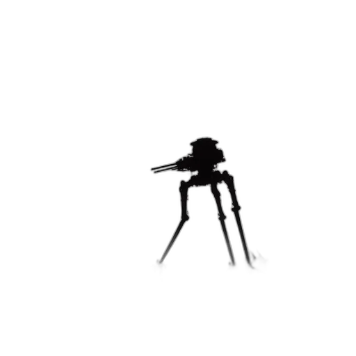 robot, umbrella, weapon, staff transparent PNG cut-out