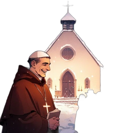 concept art, pixel art, comic book art, snow transparent PNG cut-out