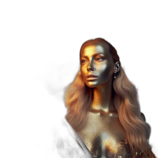 mask, face, hair, dress transparent PNG cut-out
