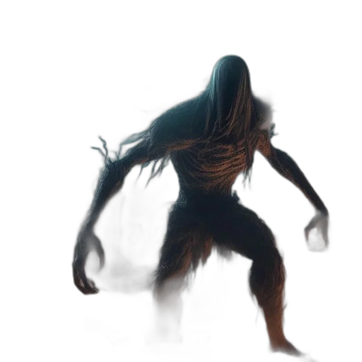 creature, mask, animal, hair transparent PNG cut-out
