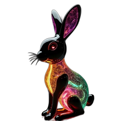 animal, concept art, 3d render, pixel art transparent PNG cut-out