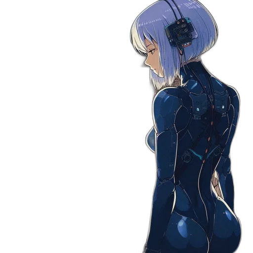 dress, robot, creature, jacket transparent PNG cut-out