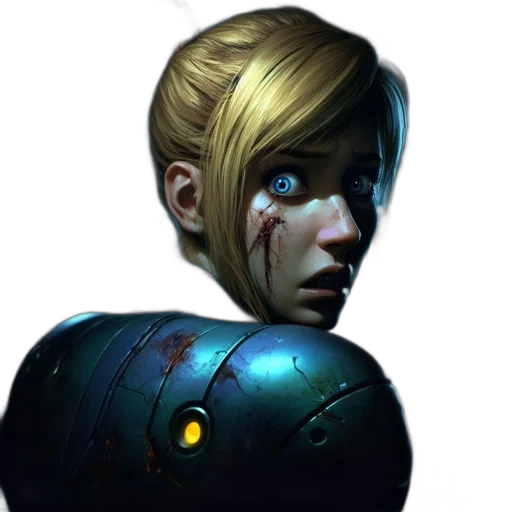 face, robot, weapon, mask transparent PNG cut-out
