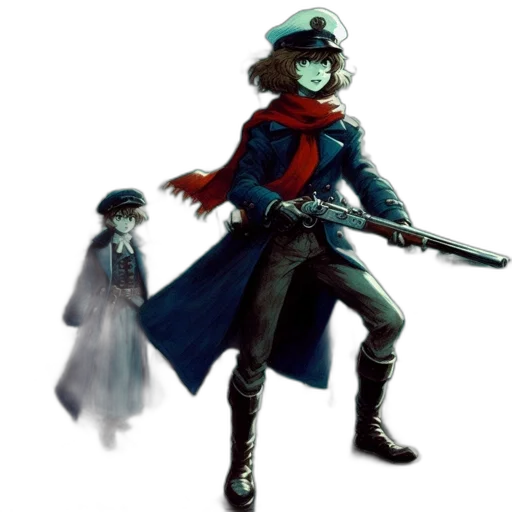 staff, concept art, fantasy art, comic book art transparent PNG cut-out