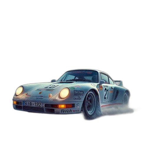 car, animal, photorealistic, 3d render transparent PNG cut-out