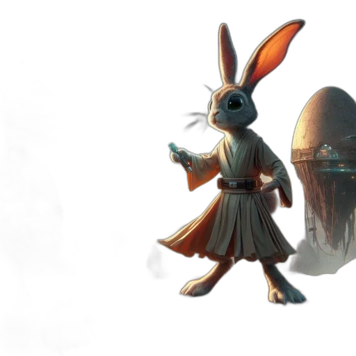 staff, creature, mask, robot transparent PNG cut-out