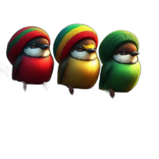 hat, animal, 3d render, concept art transparent PNG cut-out