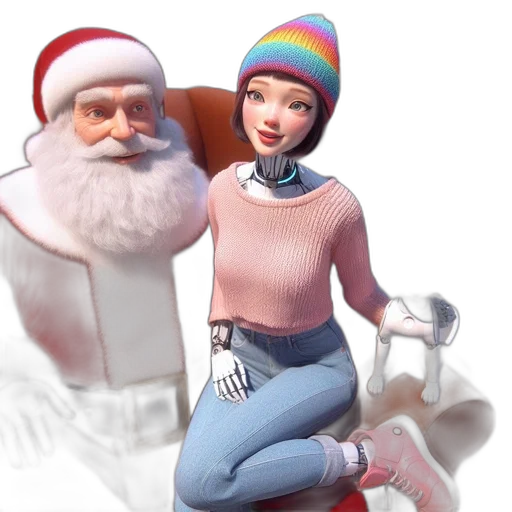 3d render, concept art, photorealistic, snow transparent PNG cut-out