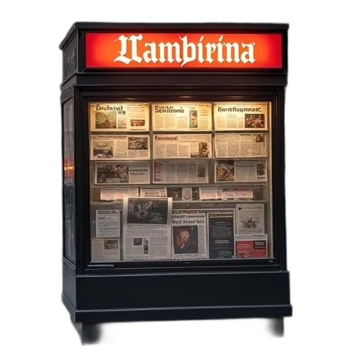 furniture, umbrella, building, newsstand transparent PNG cut-out