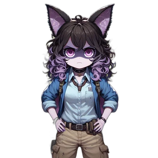 staff, mask, animal, creature transparent PNG cut-out
