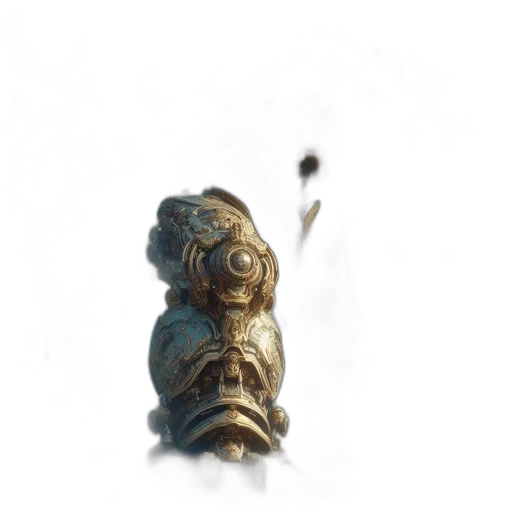 staff, mask, creature, weapon transparent PNG cut-out
