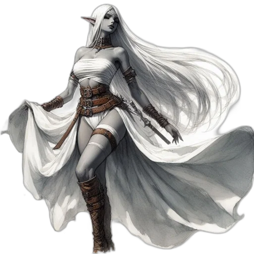 concept art, fantasy art, comic book art, pixel art transparent PNG cut-out