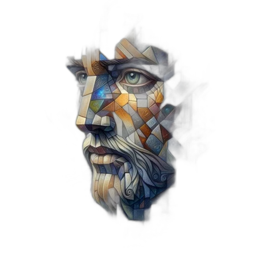 face, mask, crown, robot transparent PNG cut-out
