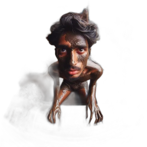 mask, face, creature, crown transparent PNG cut-out