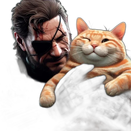 animal, concept art, comic book art, photorealistic transparent PNG cut-out