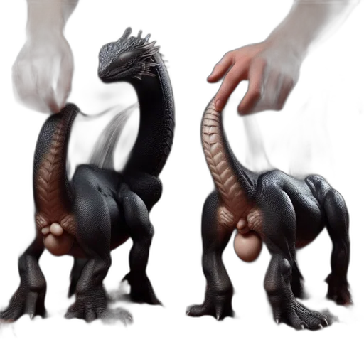 creature, dragon, animal, concept art transparent PNG cut-out