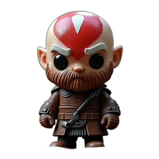 3d render, concept art, god, war transparent PNG cut-out