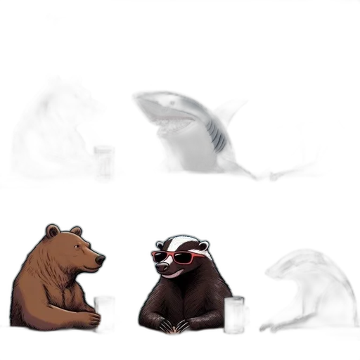 animal, creature, mask, food transparent PNG cut-out