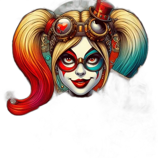 mask, face, comic book art, cartoon transparent PNG cut-out