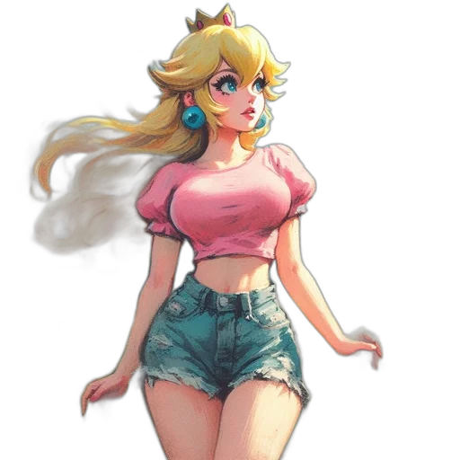 dress, concept art, pixel art, anime transparent PNG cut-out