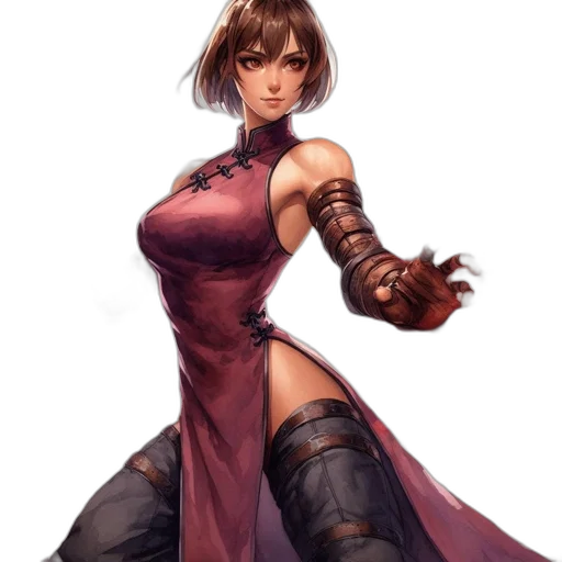 dress, weapon, concept art, fantasy art transparent PNG cut-out